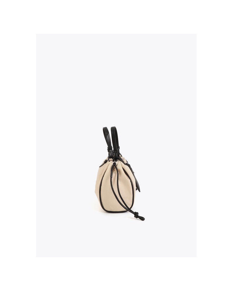Bolso mini combinado nylon Lola Casademunt