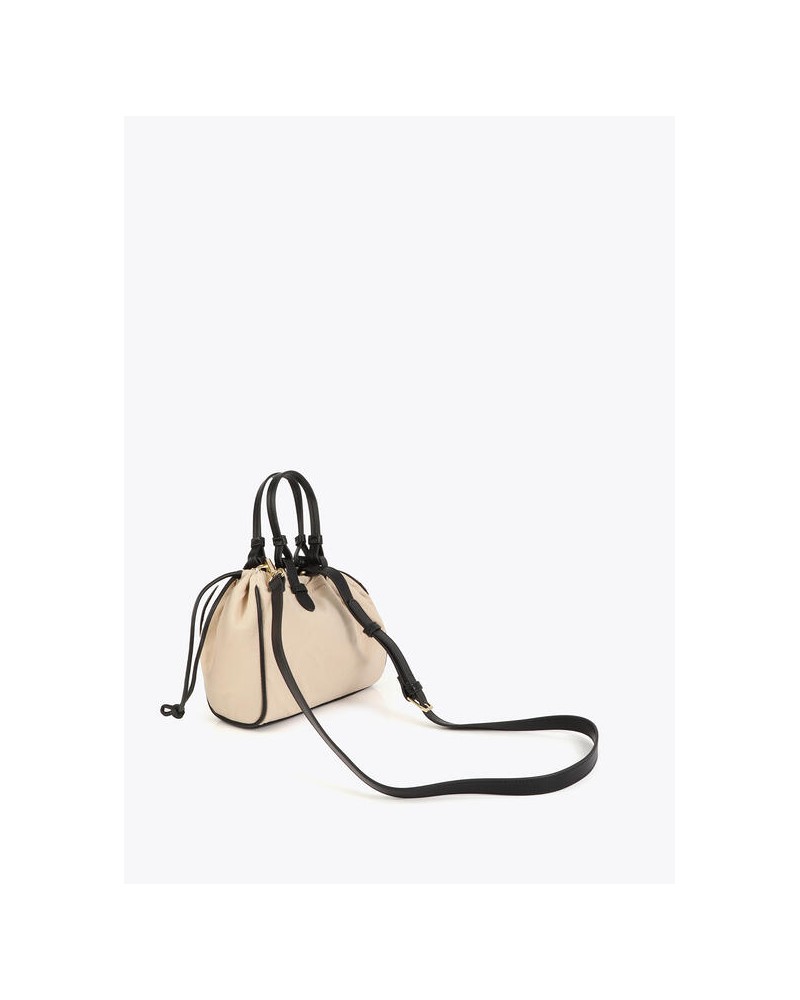 Bolso mini combinado nylon Lola Casademunt