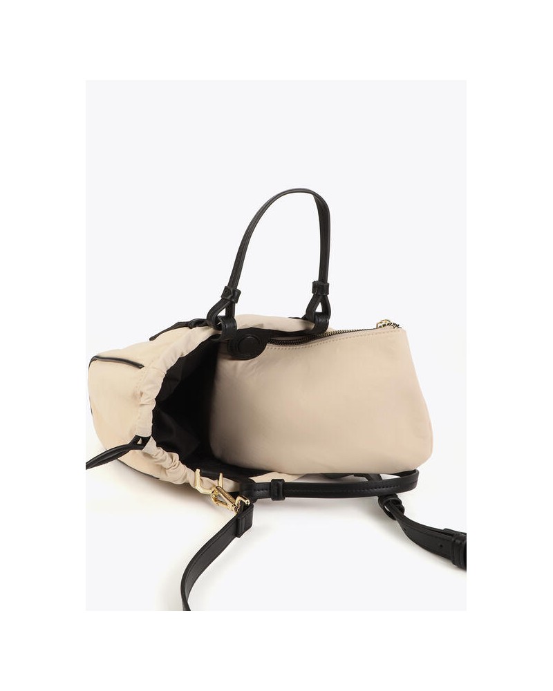 Bolso mini combinado nylon Lola Casademunt