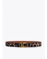 Cinturòn reversible animal print de Lola Casademunt