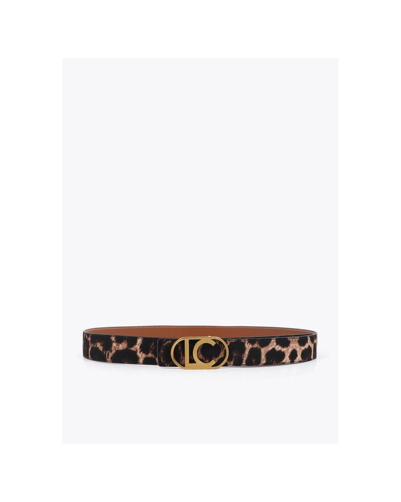 Cinturòn reversible animal print de Lola Casademunt