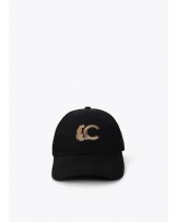 Gorra con detalle leopardo Lola Casademunt