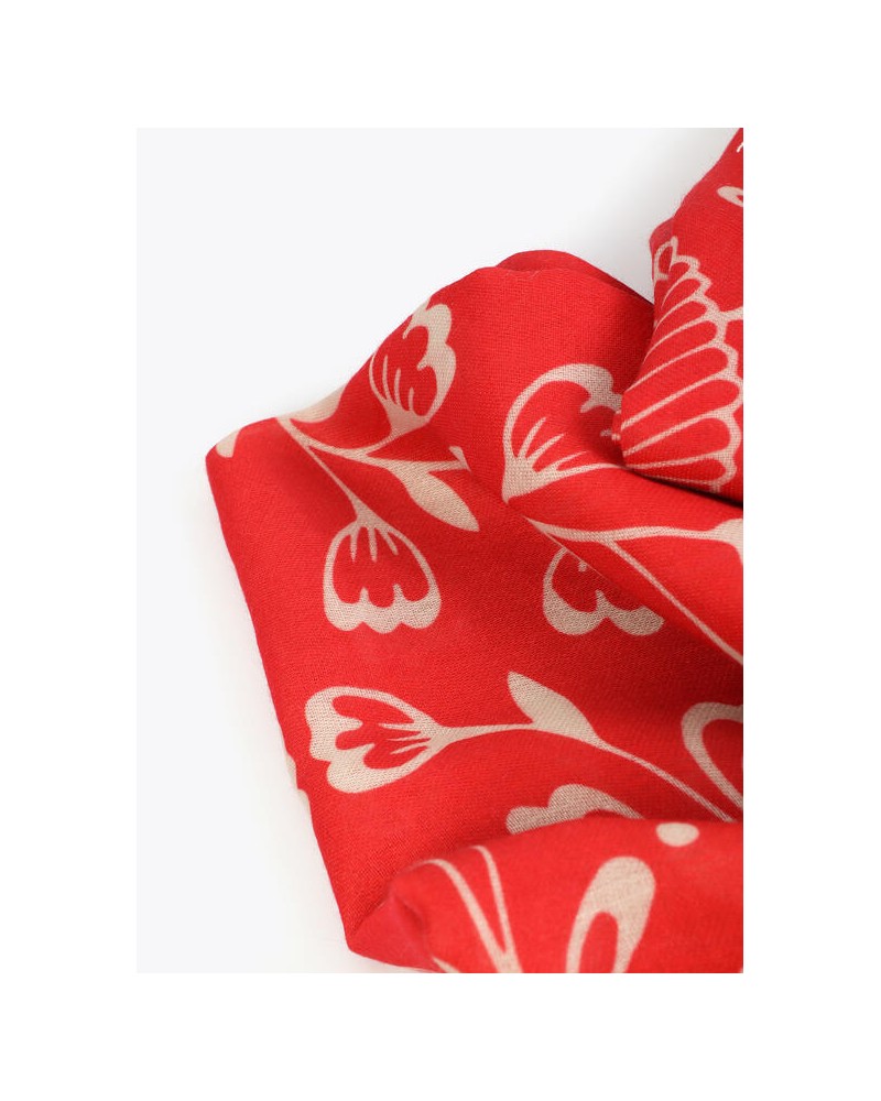 Pañuelo estampado flores Lola Casademunt