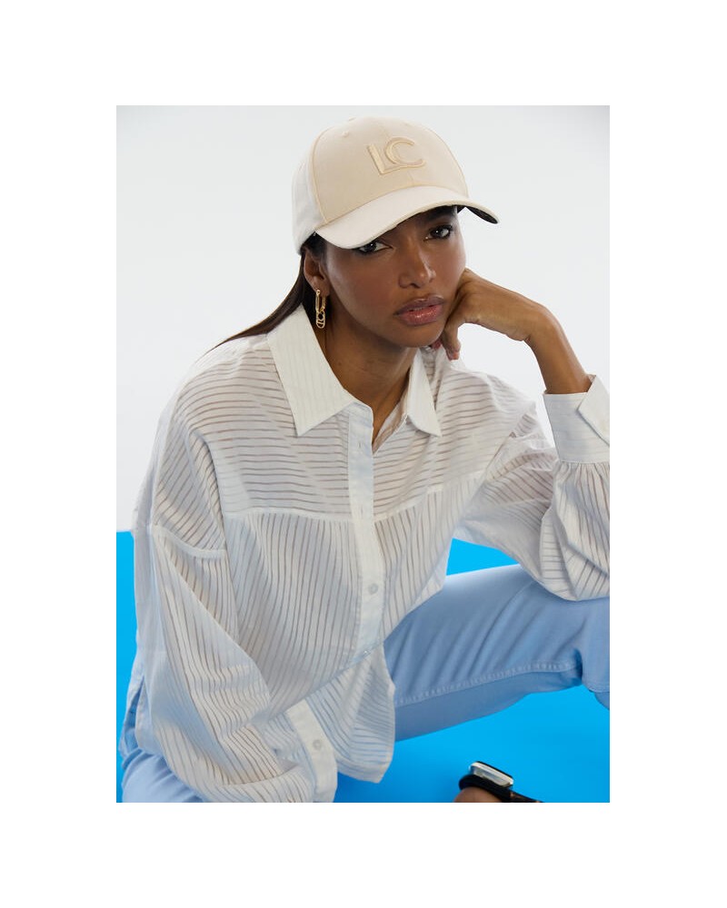 Gorra con logo bordado Lola Casademunt