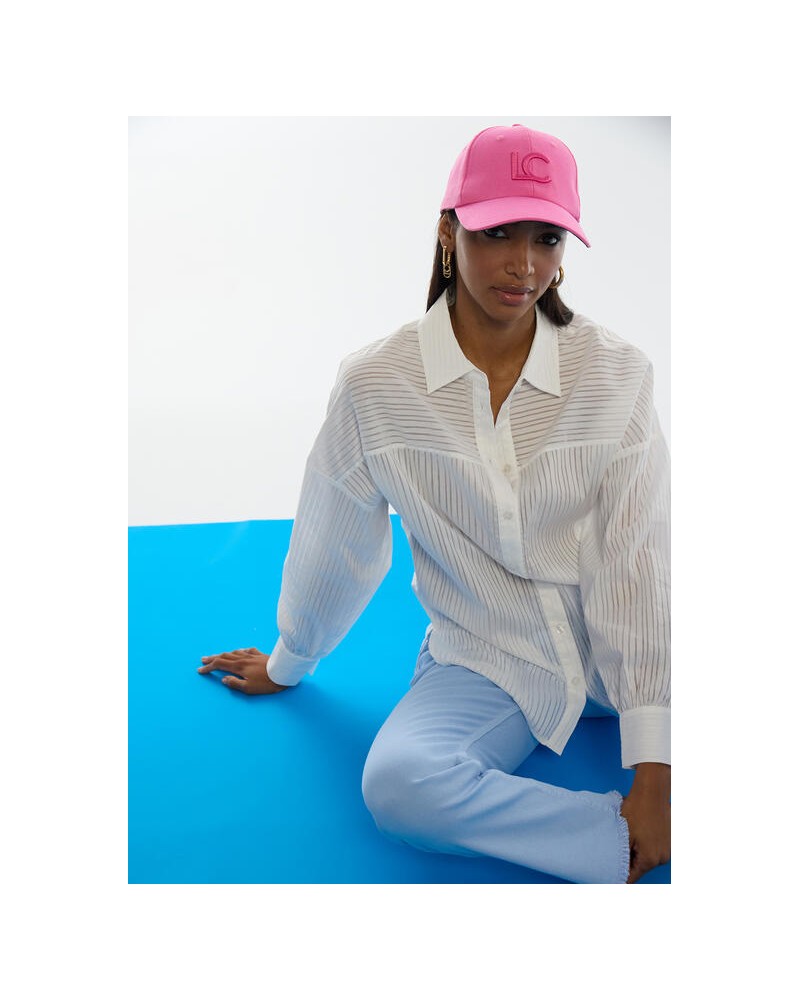 Gorra con logo bordado Lola Casademunt