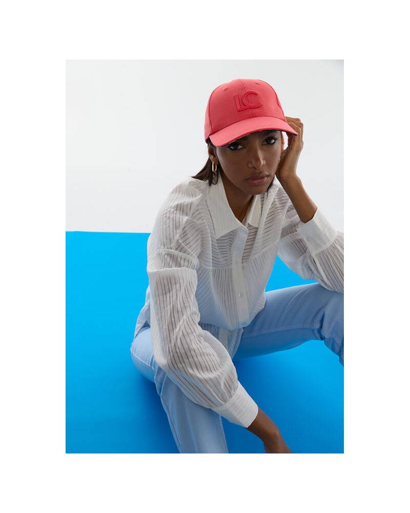 Gorra con logo bordado Lola Casademunt