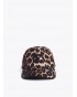 Gorra en leopardo con lentejuelas Lola Casademunt