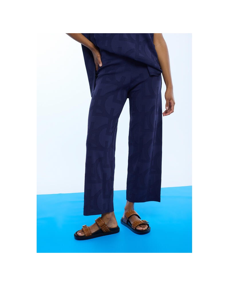 Pantalòn punto jacquard LC Lola Casademunt