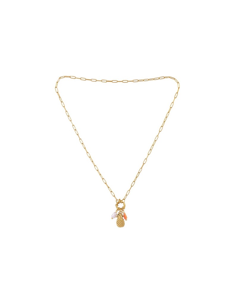 Collar piña acero Anartxy