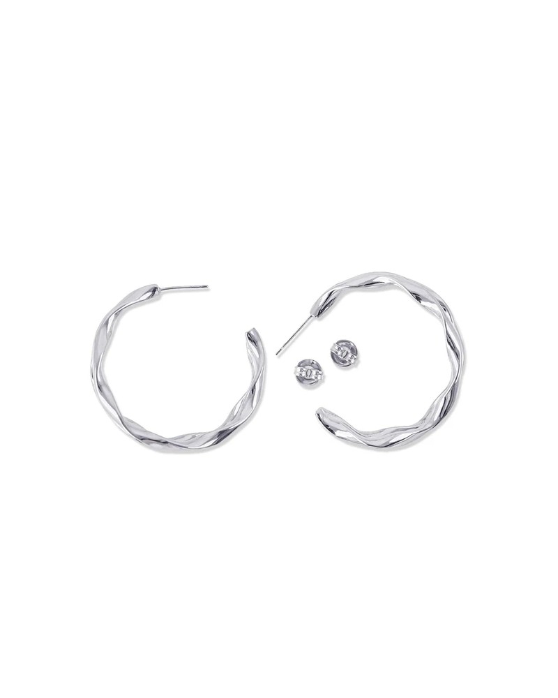 Pendientes aros dobles acero Anartxy