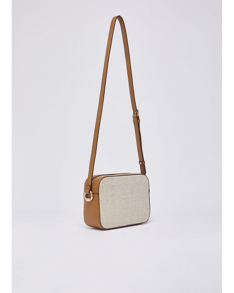 Bandolera de yute de Liujo