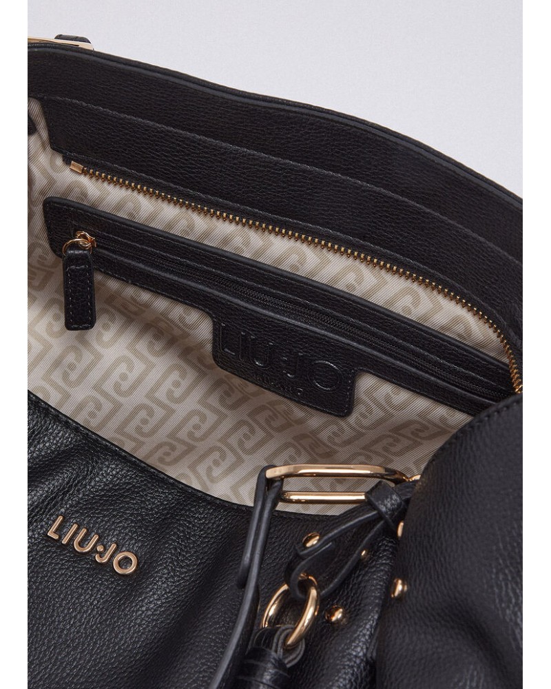 Bolso tote negro de Liujo