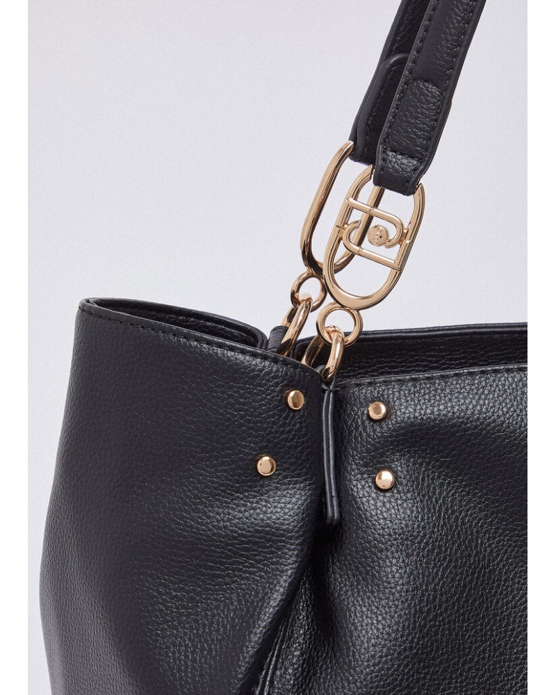 Bolso tote negro de Liujo