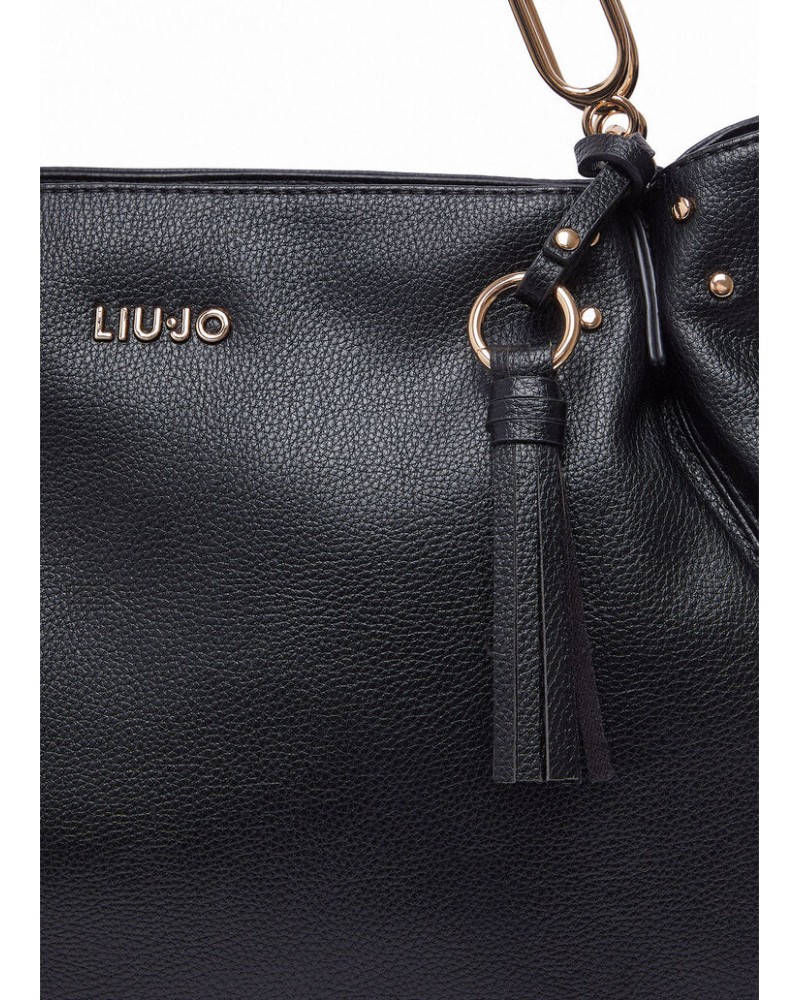 Bolso tote negro de Liujo