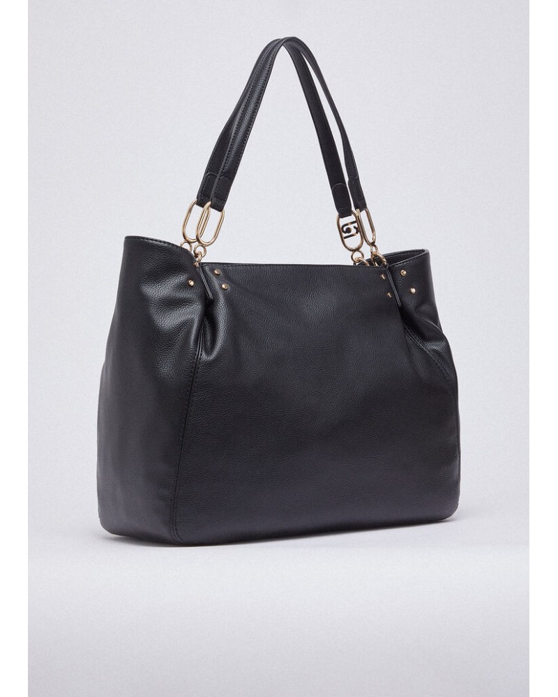 Bolso tote negro de Liujo