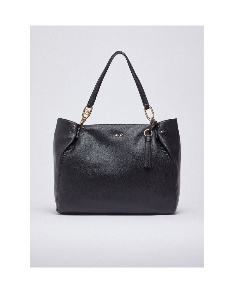 Bolso tote negro de Liujo