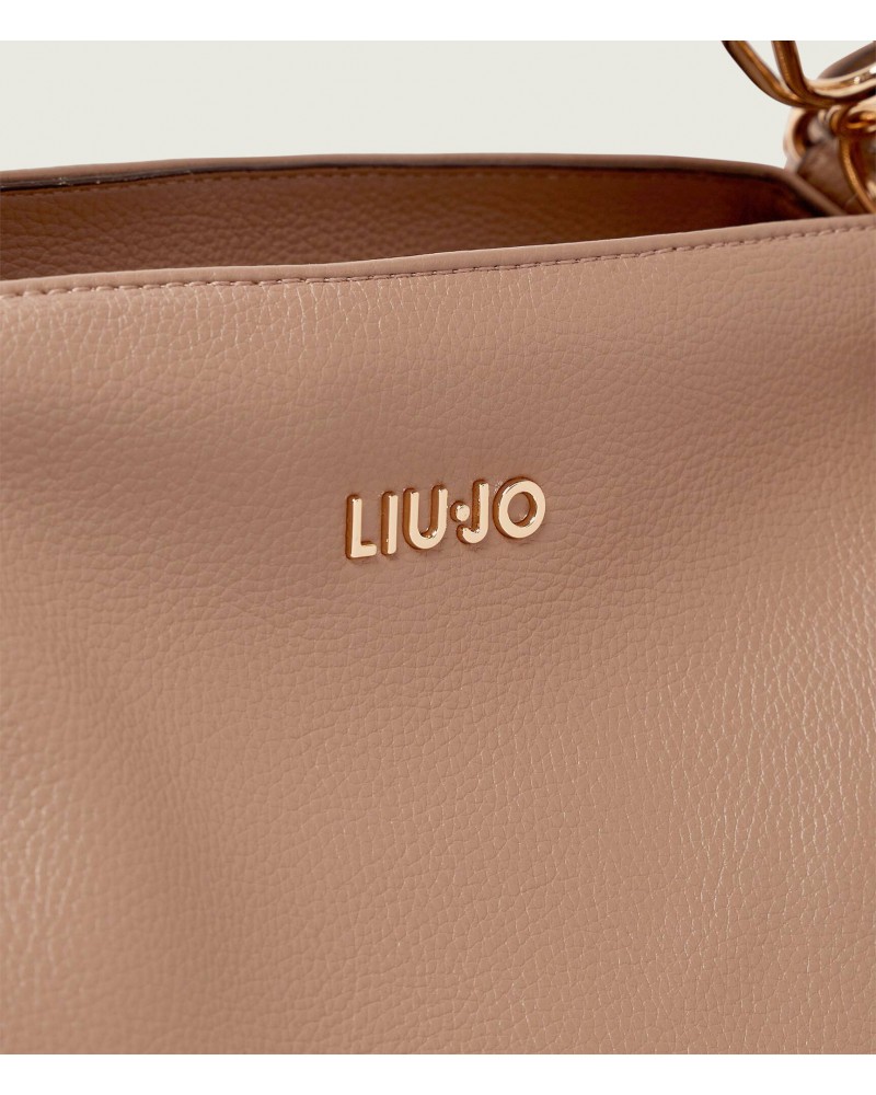 Bolso tote negro de Liujo