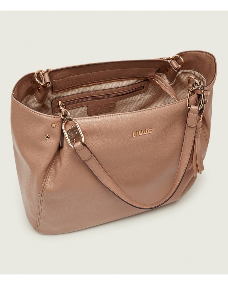 Bolso tote negro de Liujo