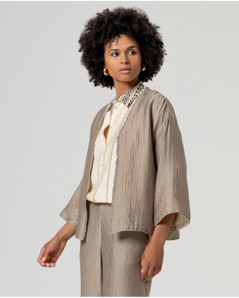 Kimono corto manga semi Surkana