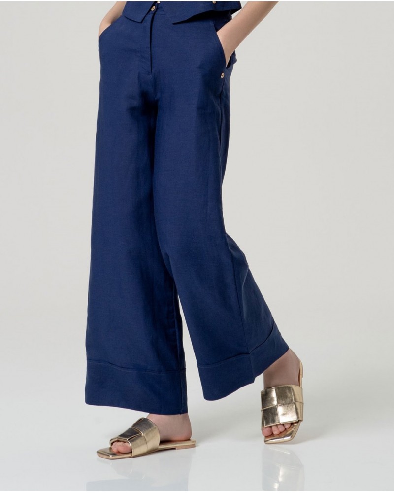 Pantalòn amplio lino Surkana