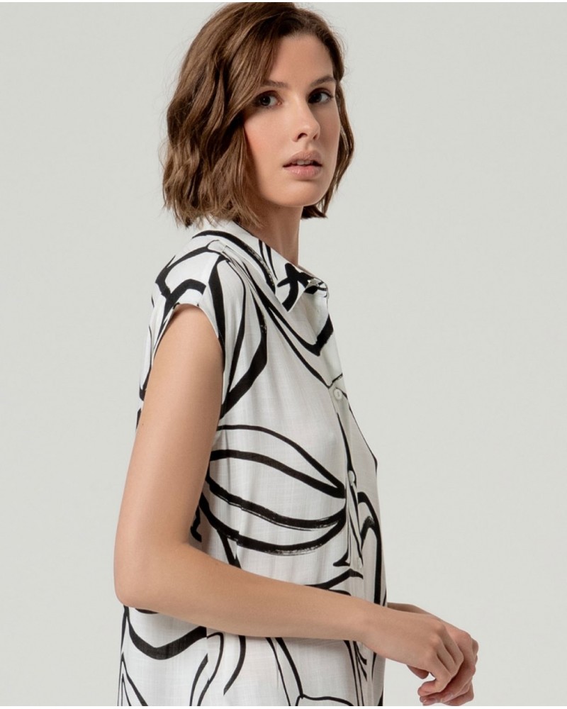 Camisa larga sin mangas Surkana