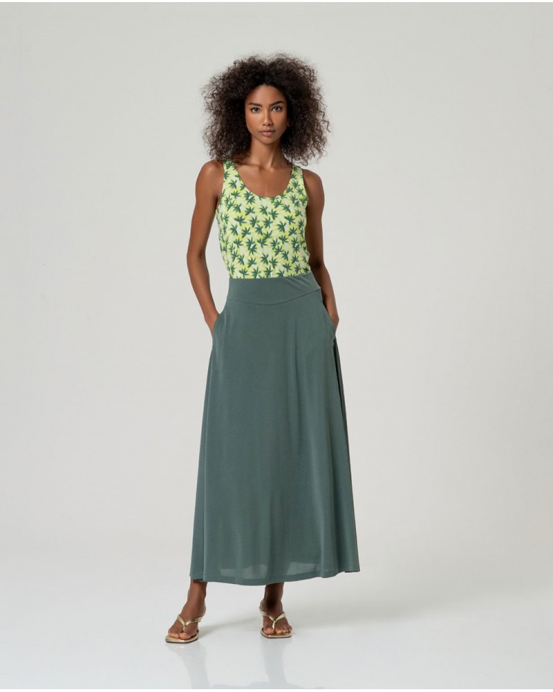 Falda larga fluìda Surkana