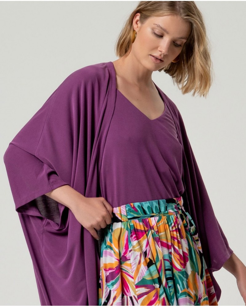 Kimono largo liso Surkana