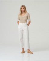 Pantalòn vaquero blanco Surkana