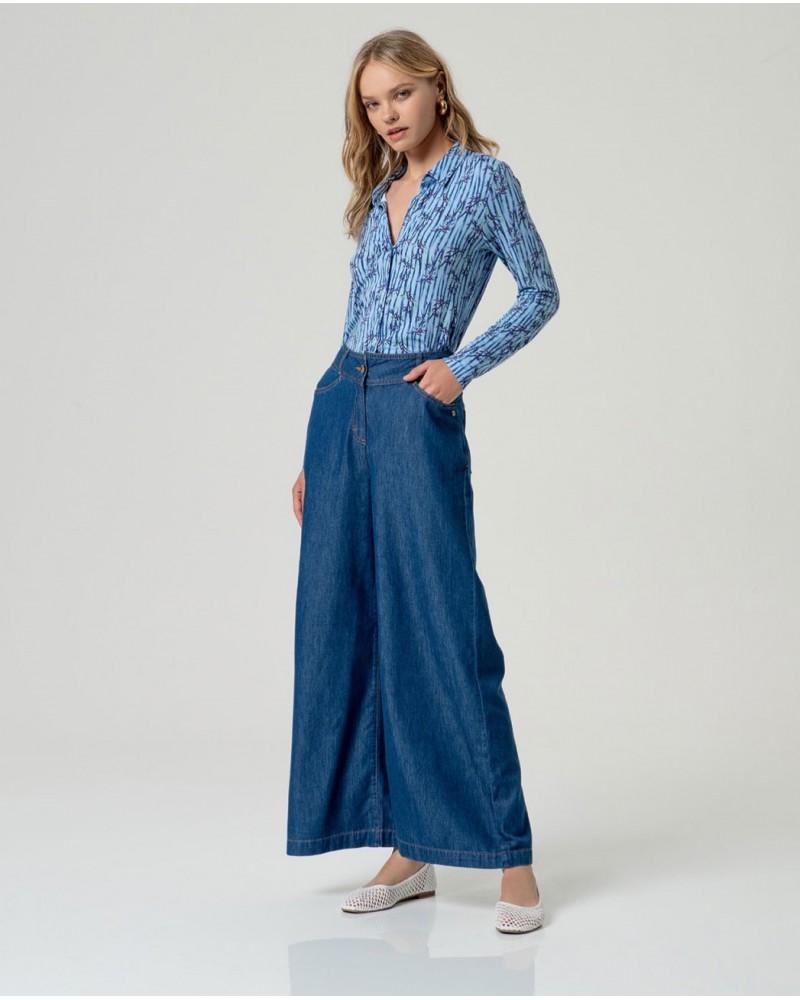 Pantalòn vaquero ancho Surkana