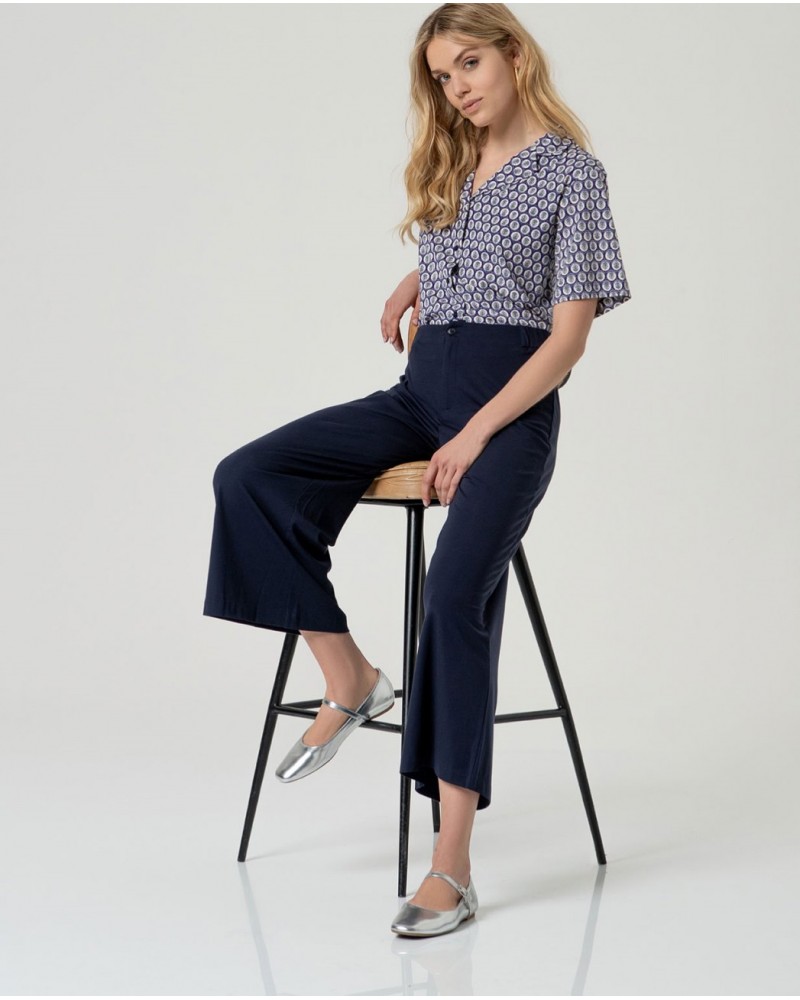 Pantalòn crop liso Surkana