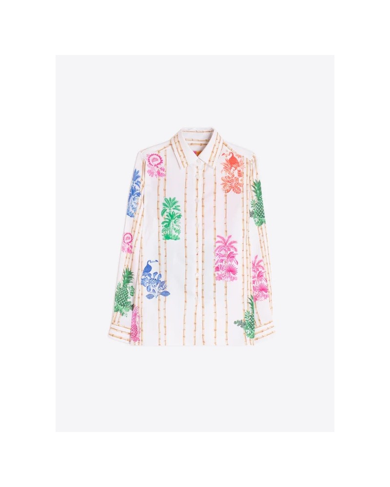 Camisa estampado bambù Vilagallo