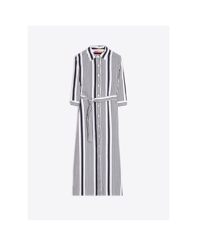Vestido camisero rayas Vilagallo