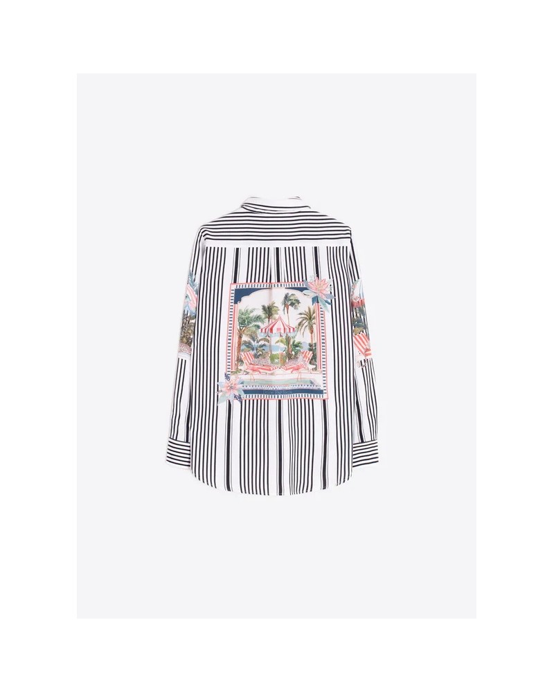 Camisa rayas negras Vilagallo