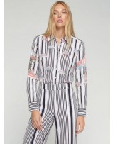 Camisa rayas negras Vilagallo