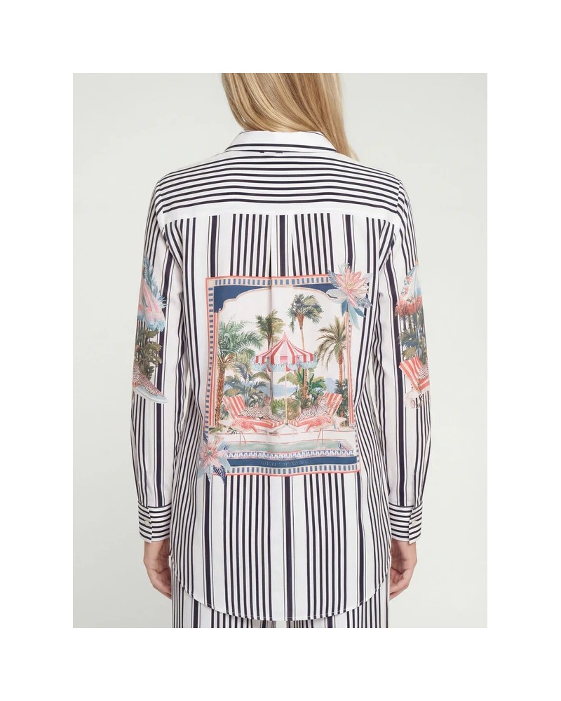 Camisa rayas negras Vilagallo