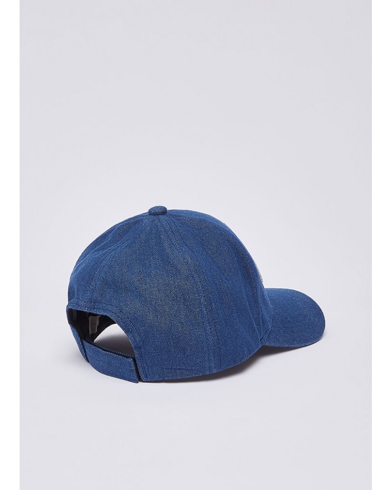 Visera azul denim Liujo