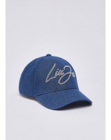 Visera azul denim Liujo