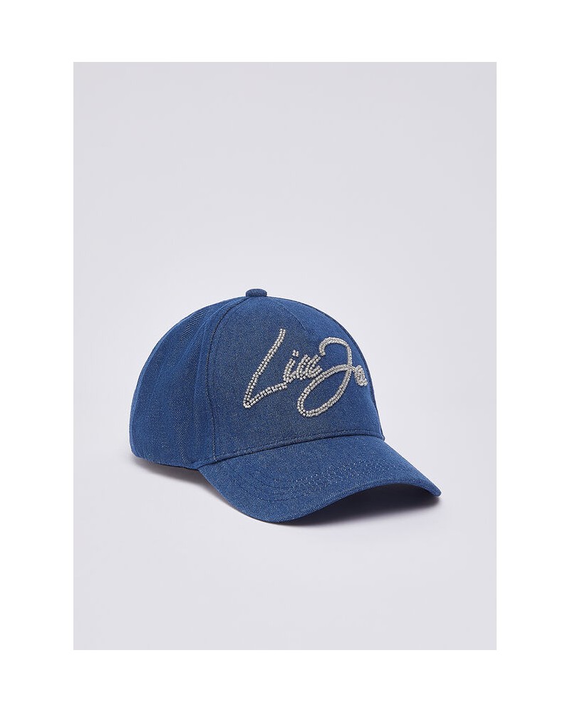 Visera azul denim Liujo