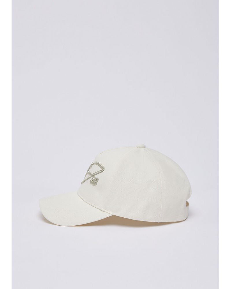 Visera con logotipo bordado Liujo