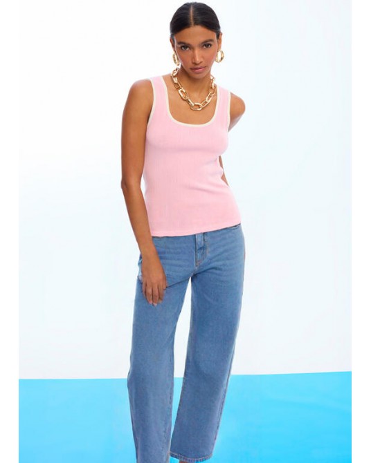 Tejano básico azul Lola Casademunt