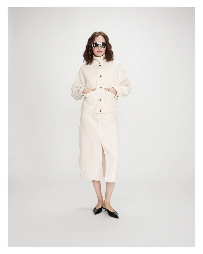 Chaqueta denim crudo Grace and Mila