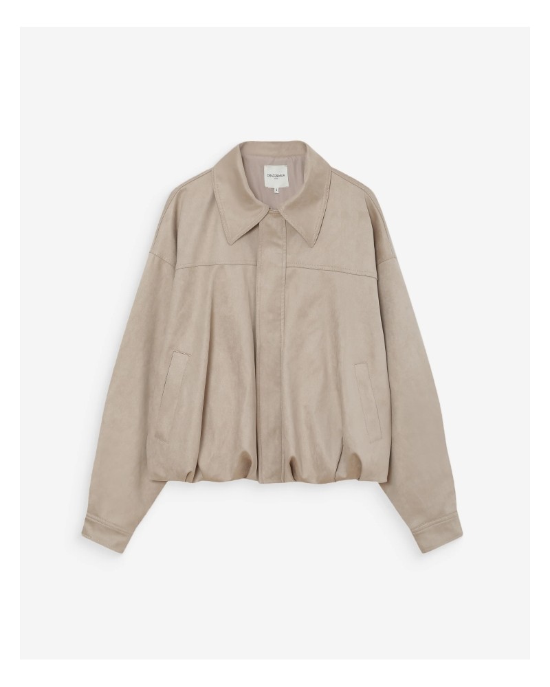 Chaqueta bomber crudo Grace and Mila