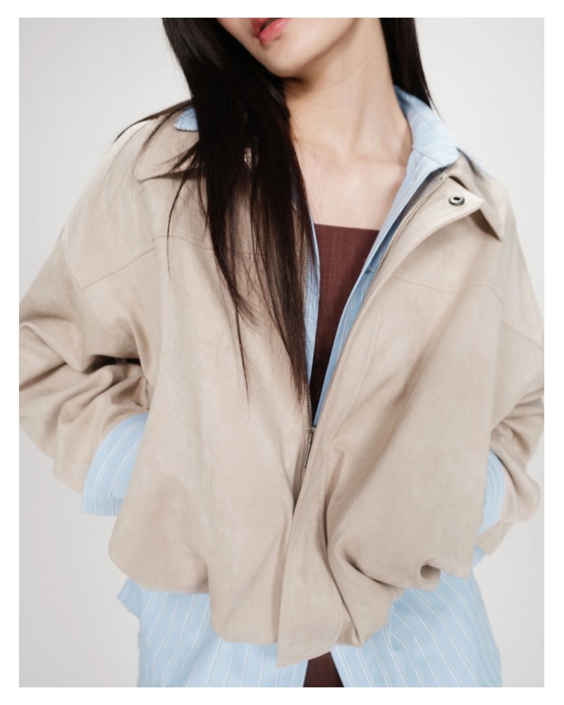 Chaqueta bomber crudo Grace and Mila