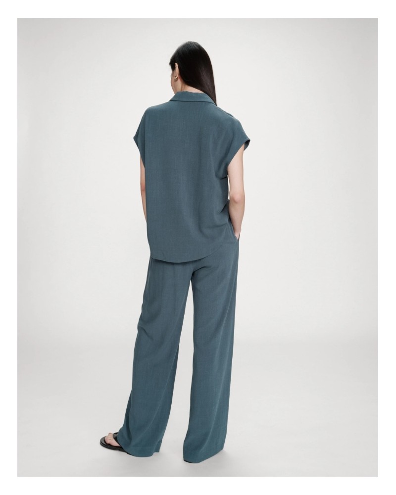 Pantalòn fluìdo cordòn cintura Grace and Mila