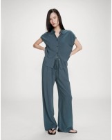 Pantalòn fluìdo cordòn cintura Grace and Mila