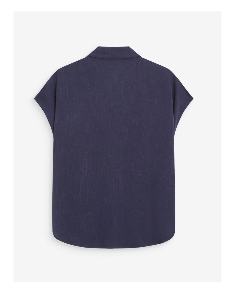 Camisa de lino manga corta Grace and Mila