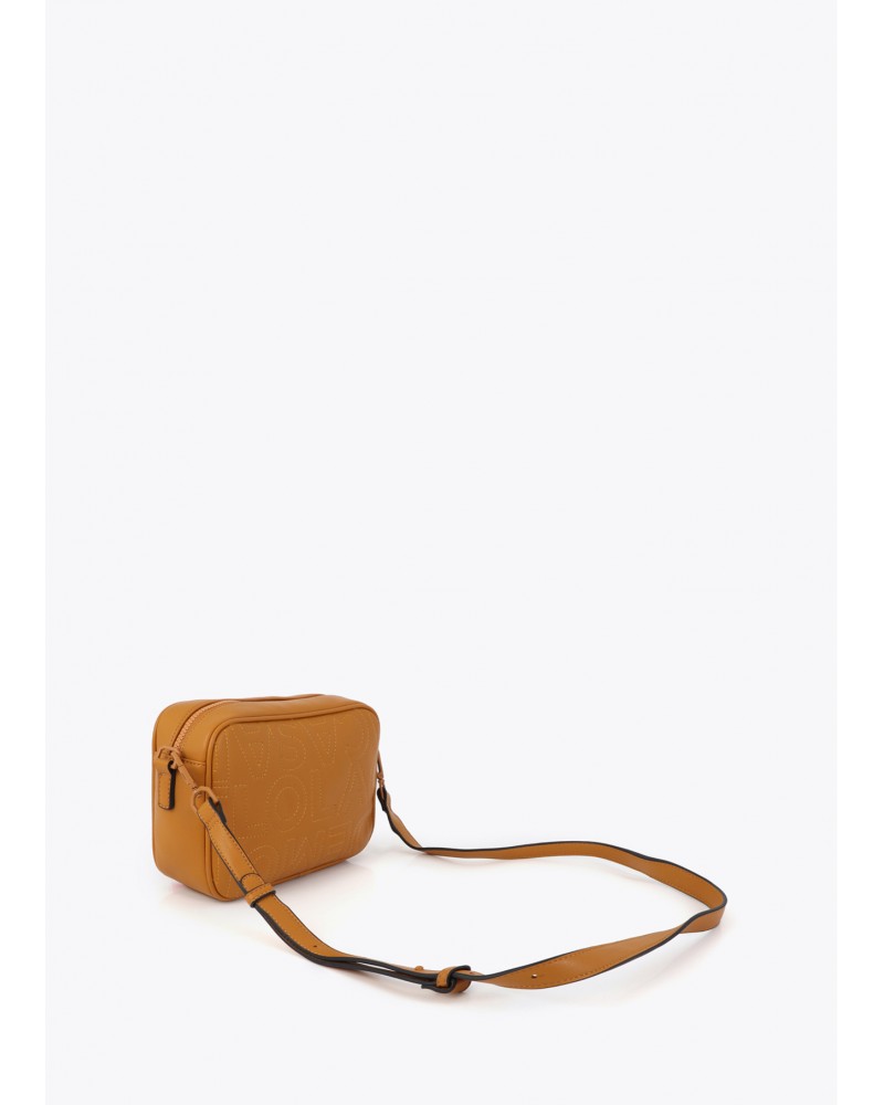 Bandolera pespuntes monograma Lola Casademunt