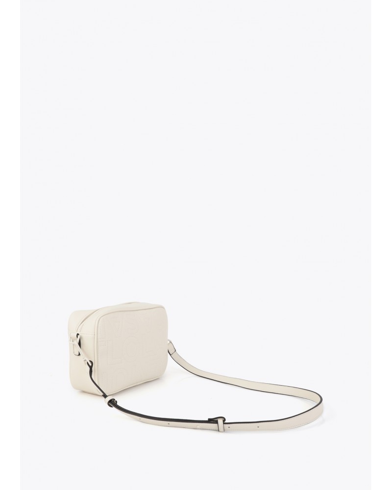 Bandolera pespuntes monograma Lola Casademunt