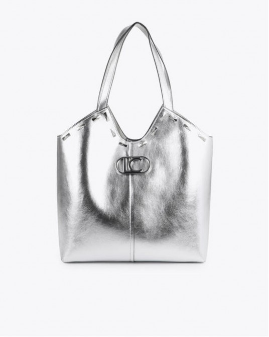 Shopper metalizado Lola Casademunt