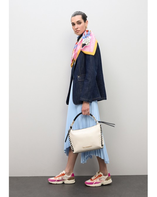 Bolso con detalle trenzado Lola Casademunt